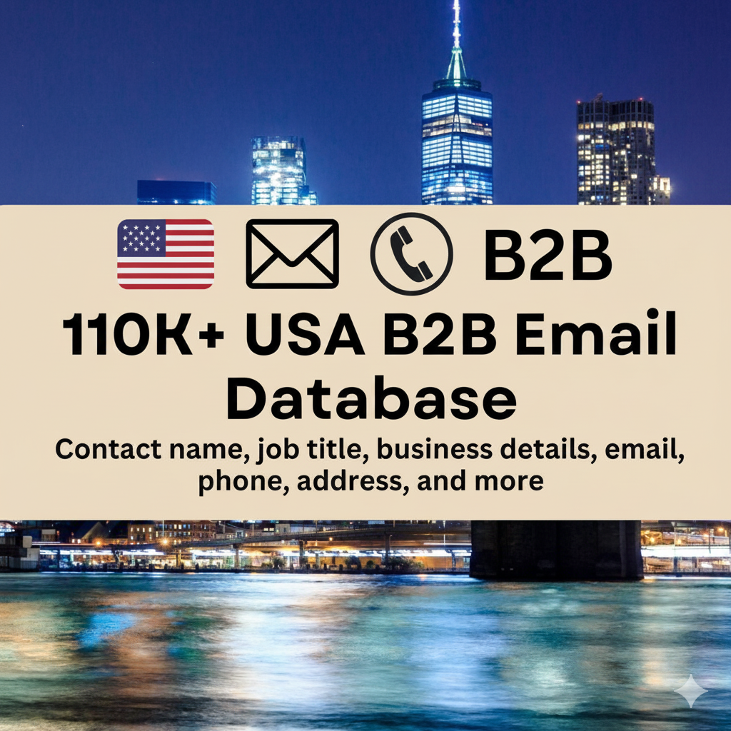 3.9M+ Verified USA Leads | Excel & CSV